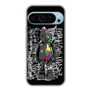 Чехлы для Google Pixel 9 Pro - Bearbrick Louis Vuitton (PREMIUMPrint) (Стиль Bearbrick)