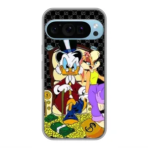 Чехли для Google Pixel 9 Pro - Скрудж МакДак Louis Vuitton (PREMIUMPrint) (Стильна Утка)