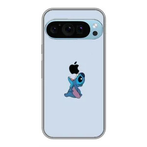 Чохол з принтом «Stitch apple» для Google Pixel 9 Pro
