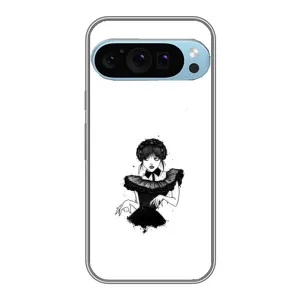 Чехлы Венсдей на Google Pixel 9 Pro Уэнсдей (AlphaPrint) (танец Уэнздей)
