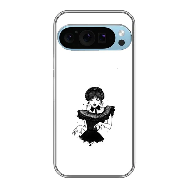 Чехол с принтом «танец Уэнздей» для Google Pixel 9 Pro