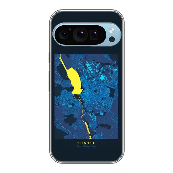 Чехол с принтом «Тернополь» для Google Pixel 9 Pro