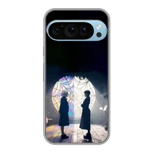 Чехлы Венсдей на Google Pixel 9 Pro Уэнсдей (AlphaPrint) (Уэнздей и Инид)