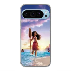 Чохол з мультфільмом Ваяна Google Pixel 9 Pro (Моана з веслом)
