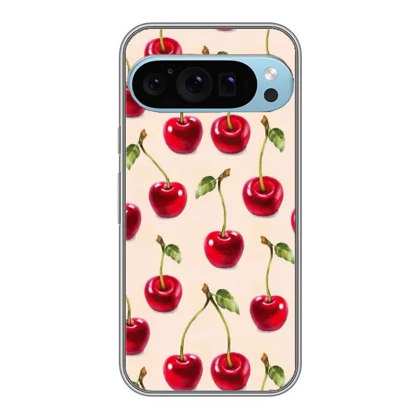 Чехол с принтом «Вишня» для Google Pixel 9 Pro Чехол с принтом «Вишня» для Google Pixel 9 Pro