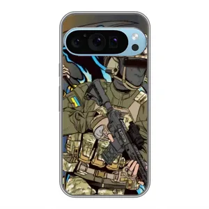Чехлы с картинкой ЗСУ для Google Pixel 9 Pro (AlphaPrint)