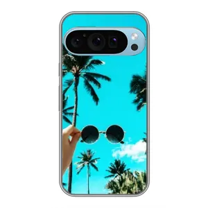 Силиконовый чехол с КАРТИНКАМИ лето для Google Pixel 9 Pro (AlphaPrint)