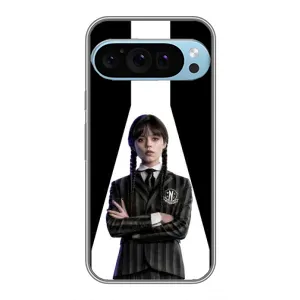 Чехлы Венсдей на Google Pixel 9 Pro Уэнсдей (AlphaPrint) (W-Wednesday)