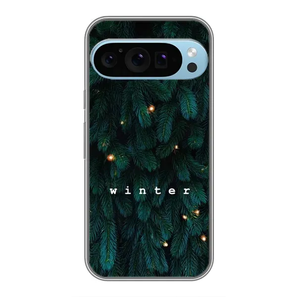 Чехол с принтом «Winter» для Google Pixel 9 Pro