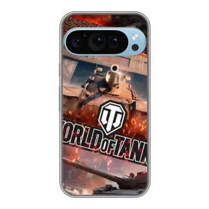 Чехлы с тематикой Киберспорт для Google Pixel 9 Pro (VPrint) (World of Tanks)