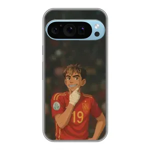 Чохол з футболістом Ламін Ямаль Google Pixel 9 Pro (Ямаль аніме)