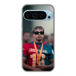 Чохол з футболістом Ламін Ямаль Google Pixel 9 Pro (Ямаль Барса)