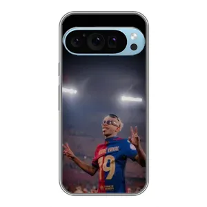 Чохол з футболістом Ламін Ямаль Google Pixel 9 Pro (Ямаль на стадіоні)