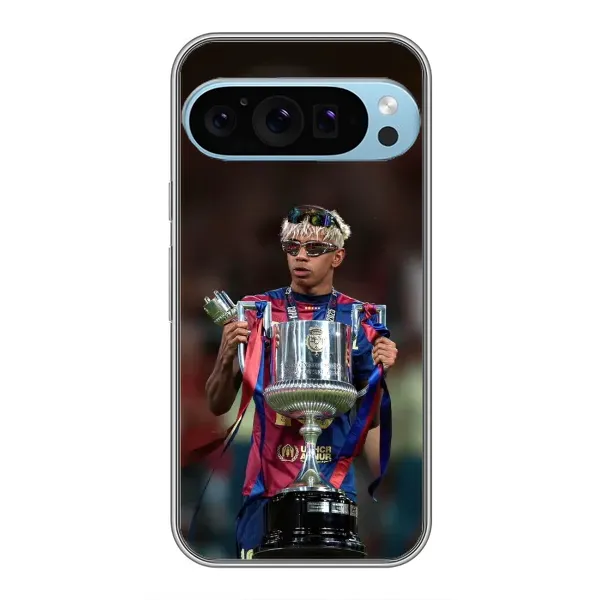 Чохол з принтом «Ямаль з кубком» для Google Pixel 9 Pro Чохол з принтом «Ямаль з кубком» для Google Pixel 9 Pro