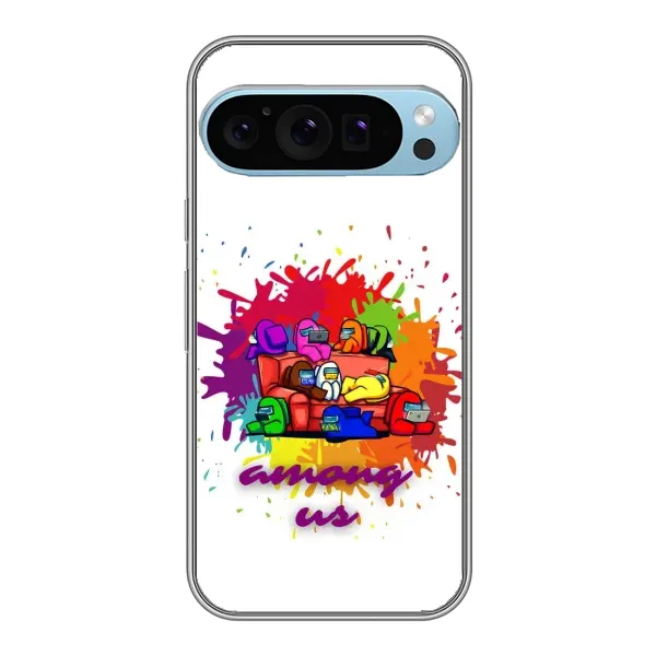 Чохол з принтом «Яскравий АмонгАс» для Google Pixel 9 Pro Чохол з принтом «Яскравий АмонгАс» для Google Pixel 9 Pro