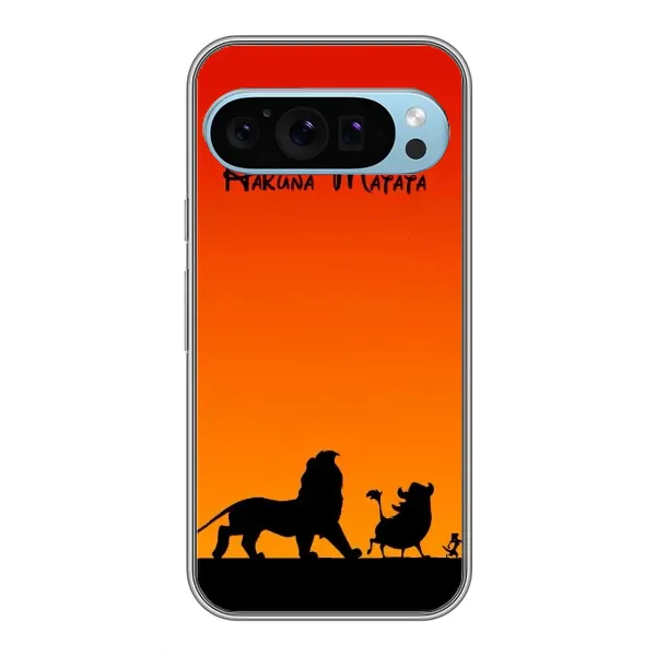 Чохол з принтом «Акуна Матата закат» для Google Pixel 9