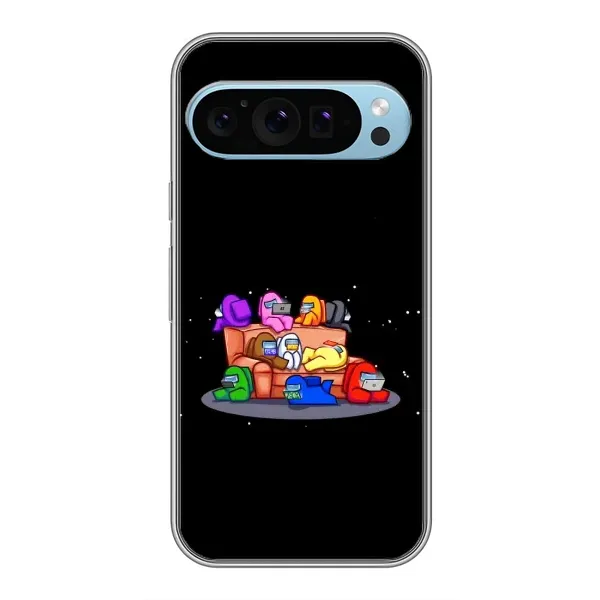 Чохол з принтом «Амонг-ас» для Google Pixel 9