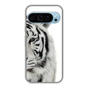 Чехлы с картинками животных Google Pixel 9 (Белый Тигр)