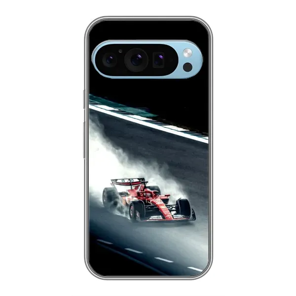 Чохол з принтом «Болід гоночний» для Google Pixel 9
