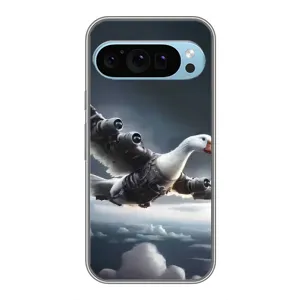 Чехол с мемом Тралалело тралала на Google Pixel 9 (Бомбардини гусини)