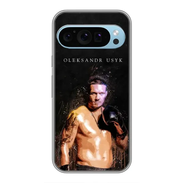 Чехол с принтом «Боксер Александр Усик» для Google Pixel 9