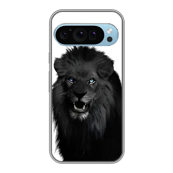 Чохол з принтом «Чорний ЛЕВ» для Google Pixel 9