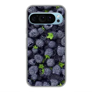 Чехлы с Фруктами для Google Pixel 9 (VPrint) (Ежевика)