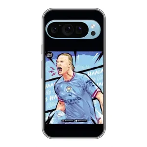 Чехлы с футболистом Ерлинг Холанд для Google Pixel 9 (AlphaPrint) (гол Эрлинг Холланд)