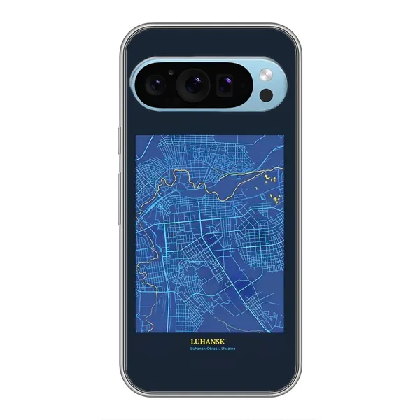 Чохол з принтом «Луганськ» для Google Pixel 9