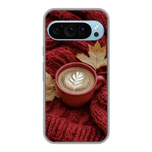 Чехол с принтом «Кофе на пледе» для Google Pixel 9