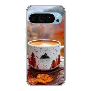 Чехол с принтом «Кофе на природе» для Google Pixel 9