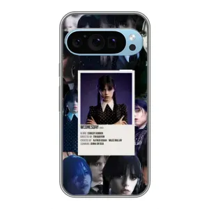 Чохли Венсдей на Google Pixel 9 Уенсдей (AlphaPrint) (колаж Венздей)