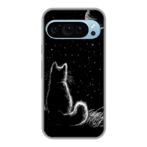 Чохол з принтом для Google Pixel 9 (AlphaPrint) Модні коти