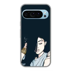 Чохол з друком для Google Pixel 9 - (Мода) (AlphaPrint) (Гарна дівчина)