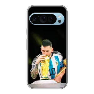 Чехлы для Google Pixel 9 (Leo чемпион) (AlphaPrint) (Кубок Месси)