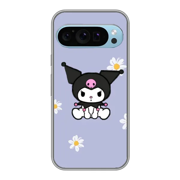Чохол з принтом «Куромі в квітах» для Google Pixel 9
