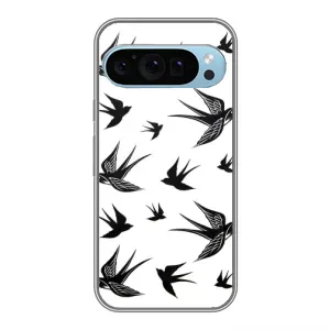 Чехол с птицами на Google Pixel 9 (VPrint)