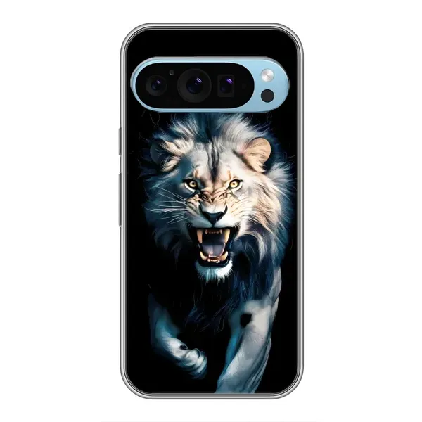 Чехол с принтом «Лев в темноте» для Google Pixel 9