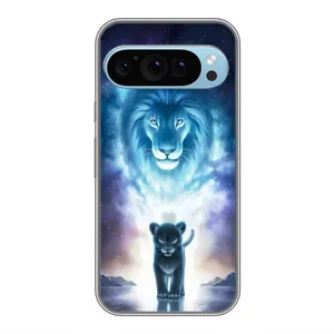 Чохол з картинкою ЛЕВ для Google Pixel 9 (VPrint) (Маленький лев)