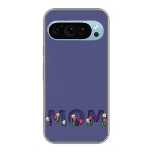 Чохли для мами на Google Pixel 9 (Мама в квітах)