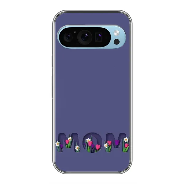Чохол з принтом «Мама в квітах» для Google Pixel 9 Чохол з принтом «Мама в квітах» для Google Pixel 9