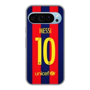 Чехлы Месси для Google Pixel 9 (AlphaPrint) (Messi Barca 10)