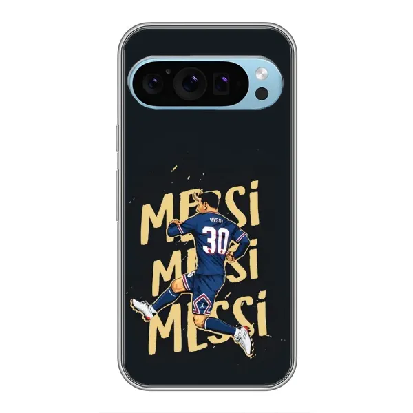 Чохол з принтом «Messi ПСЖ» для Google Pixel 9