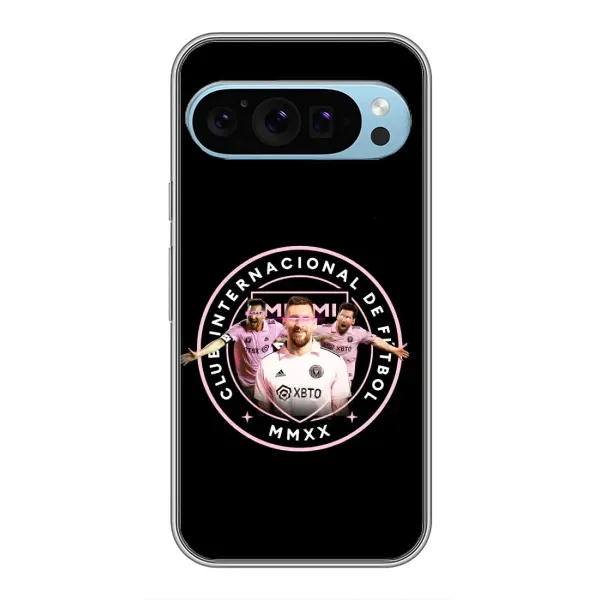 Чохол з принтом «Мессі в лого» для Google Pixel 9