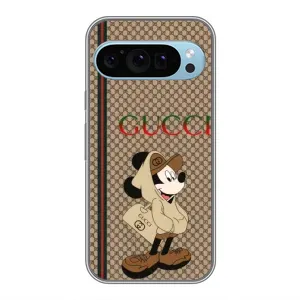 Чехлы ГУЧЧИ для Гугл Пиксель 9 (AlphaPrint) (Mickey GUCCI)