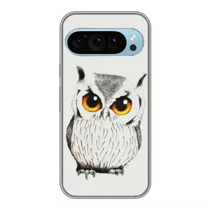Чехол с птицами на Google Pixel 9 (VPrint) (Милая Сова)