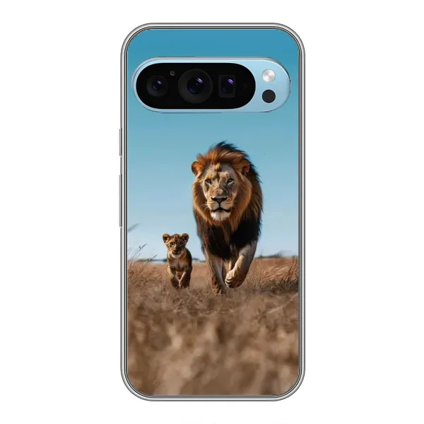 Чохол з принтом «Мусафа та Сімба» для Google Pixel 9