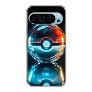 Чохол з Пікачу на Google Pixel 9 (М'яч Пікачу)