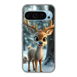 Чехол с принтом «Олененок в лесу» для Google Pixel 9