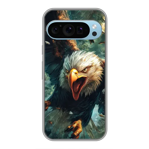 Чехол с принтом «Орел в полете» для Google Pixel 9